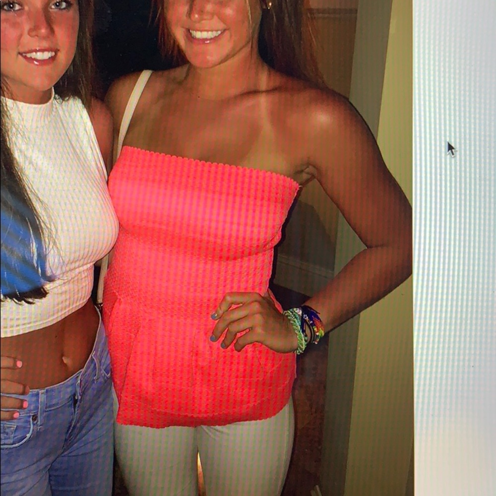 Bandage strapless top